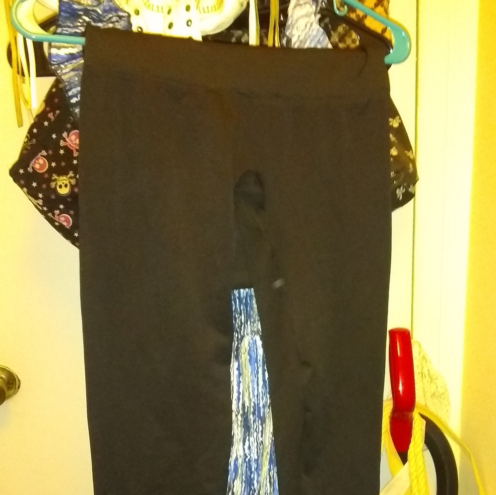 Black serious control top leggings